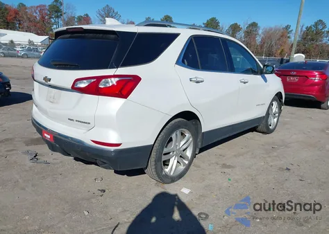 2019 Chevrolet Equinox Premier из США, поврежденный, VIN 2GNAXYEX0K6260033